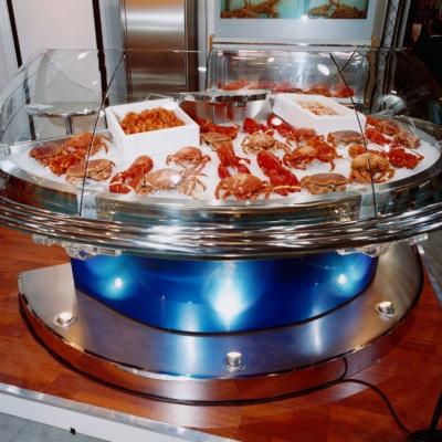 Deluxe 180� Fish Display - Acuarios y Viveros de marisco Tecnomar?>