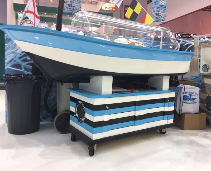 Expositor_para_marisco_Feria_4 - Acuarios y Viveros de marisco Tecnomar