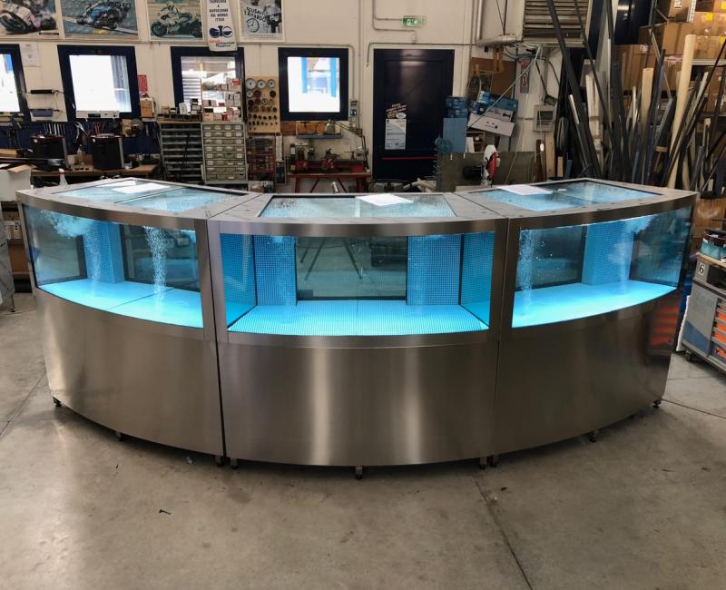 VIVEROS DE MEDIDAS ESPECIALES  - Acuarios y Viveros de marisco Tecnomar