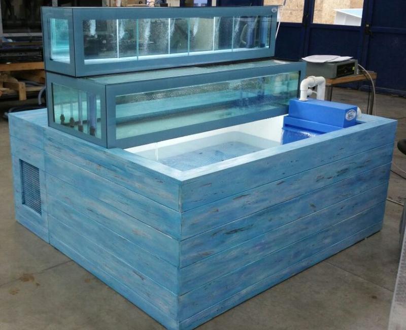 VIVEROS DE MEDIDAS ESPECIALES  - Acuarios y Viveros de marisco Tecnomar